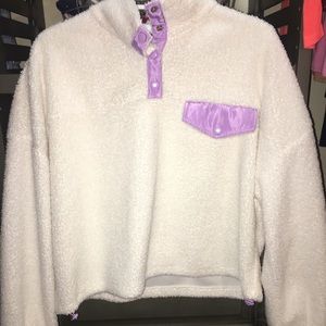Forever 21 fuzzy jacket